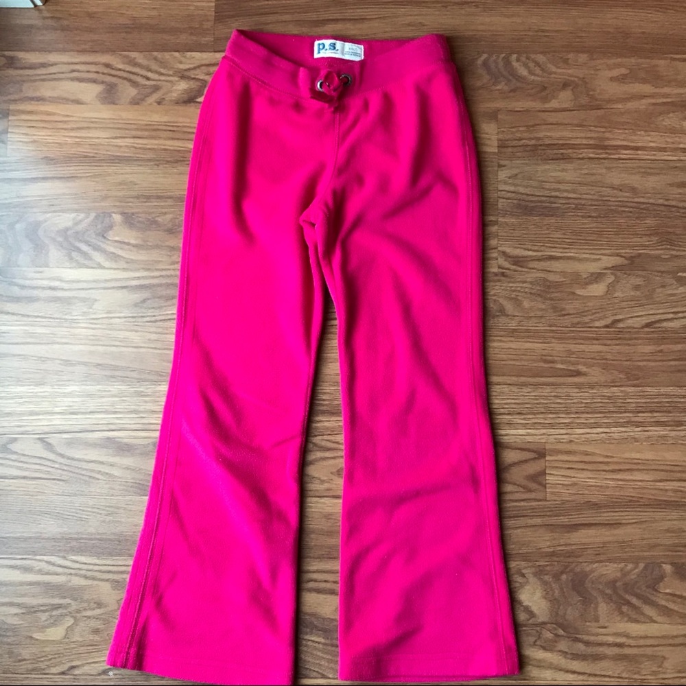 Hot pink P.S. Aeropostale fleece sweatpants XS/7